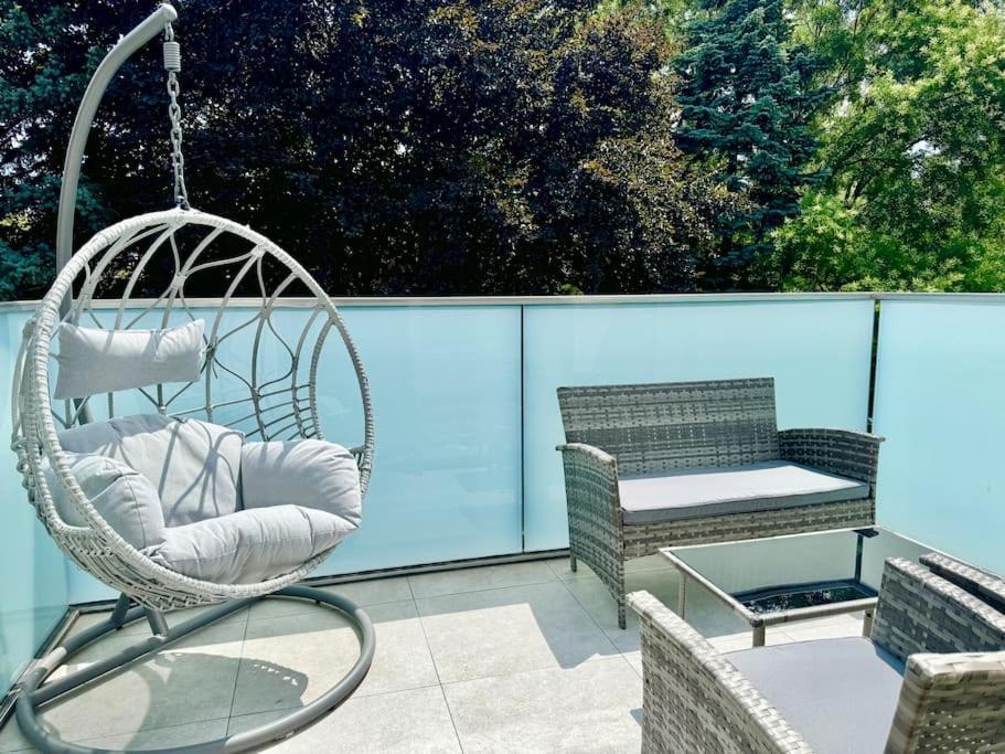 Rooftop Apartment With Balcony & Free Parking Vienna Luaran gambar